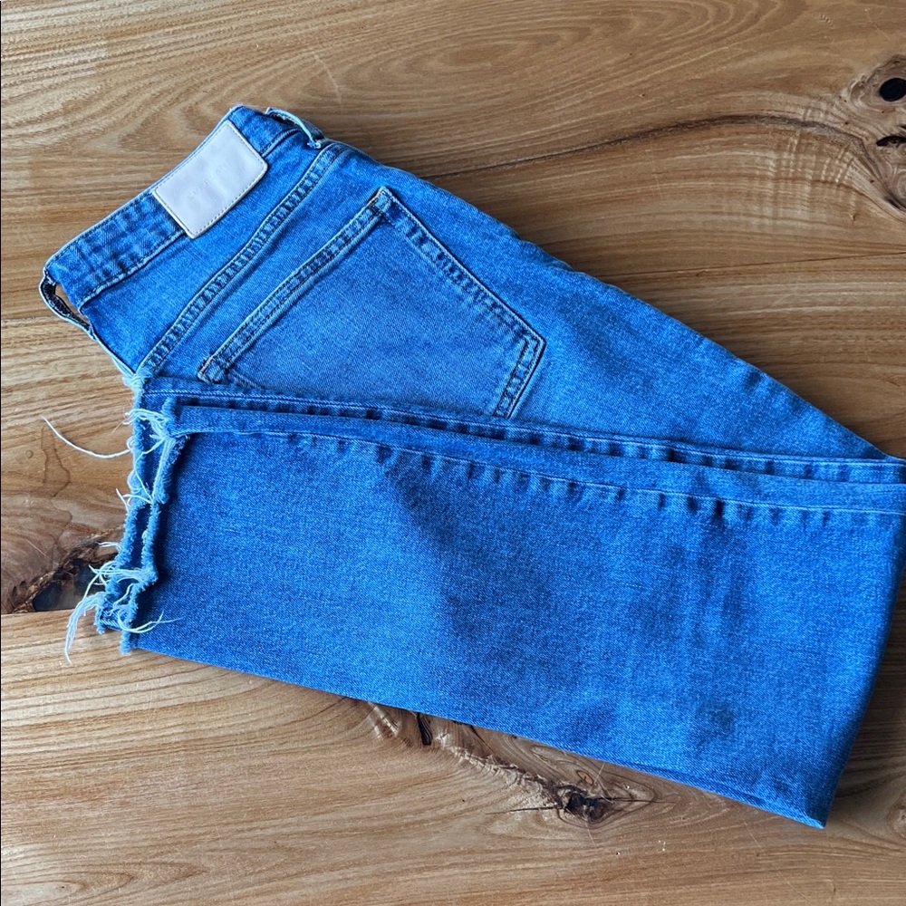 Everlane The Curvy Cheeky Jean Raw Hem